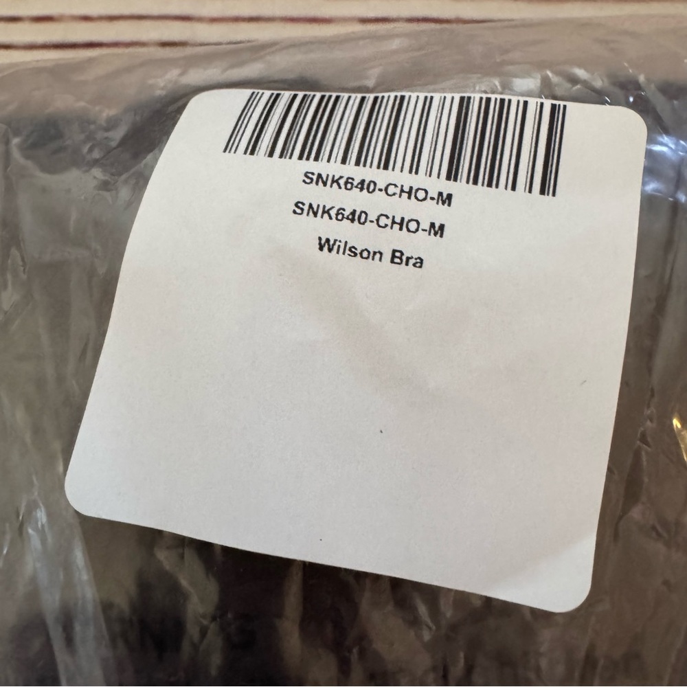 NWT GiGi C Wilson Snakeskin Sport Bra in Chocolate Sz M L - Picture 7 of 8